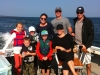 group shot of deep sea fishing